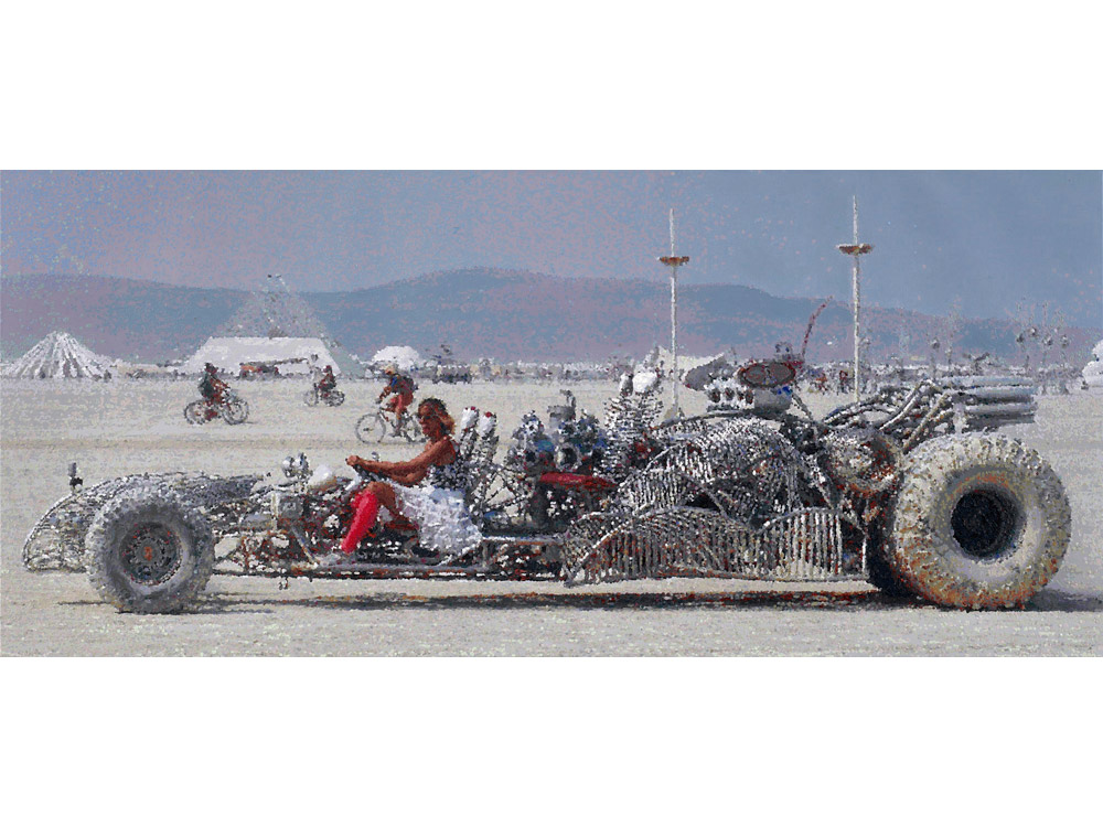 Römer + Römer, Burning Man, Tutu Tuesday, Intersaction, lachenmann art